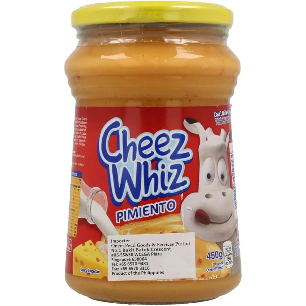 Kraft Cheez Whiz Pimento 470G