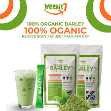 Weekit7 100% Organic Barley Grass Powder 3g 7pcs