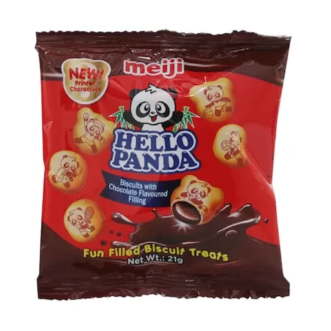 Meiji Hello Panda Chocolate Biscuit, 21g