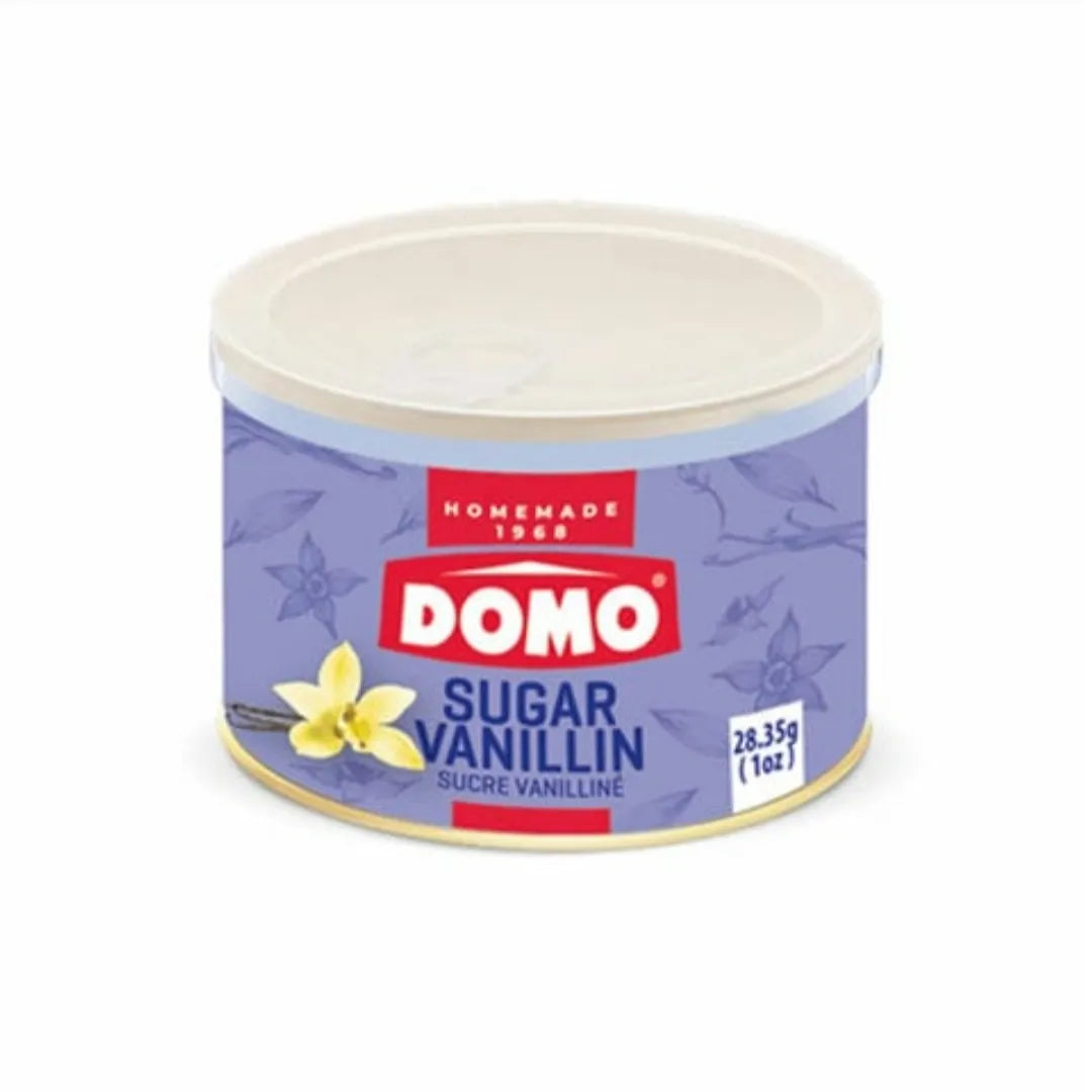 Domo Sugar Vanillin Tins 28.34 Gm