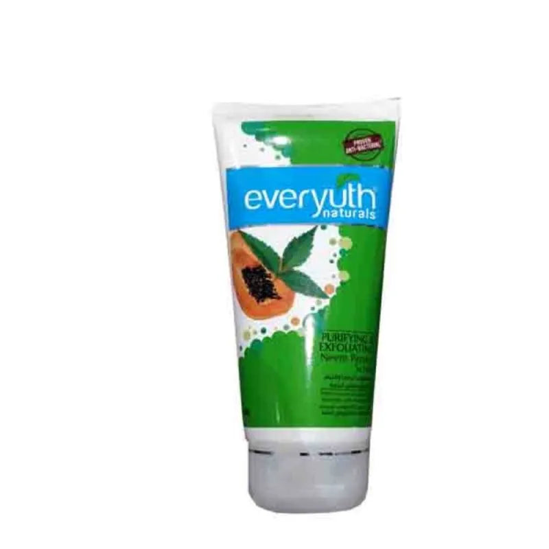 Everyuth Naturals Purifying & Exfoliating Face Scrub with Neem & Papaya 150 gr