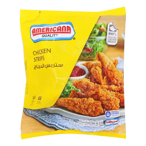Americana Chicken Stripes Original 750Gm