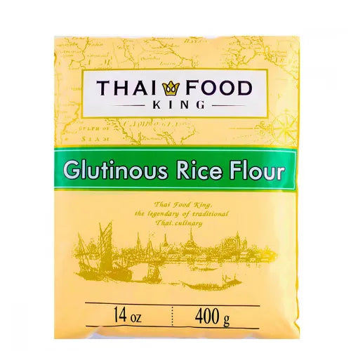 Thai Food King Thai Glutinous Rice Flour 400 Gm