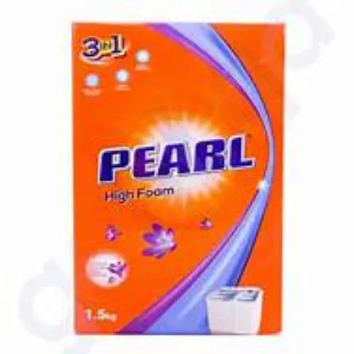 Pearl High Foam Lavender Scented Detergent Powder , 1.5kg