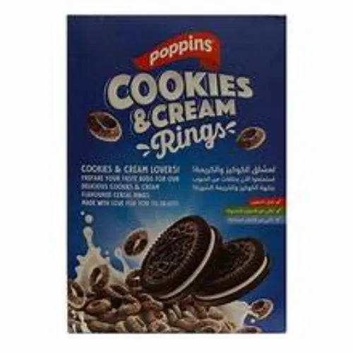 Poppins Cookies & Cream Rings, 350g