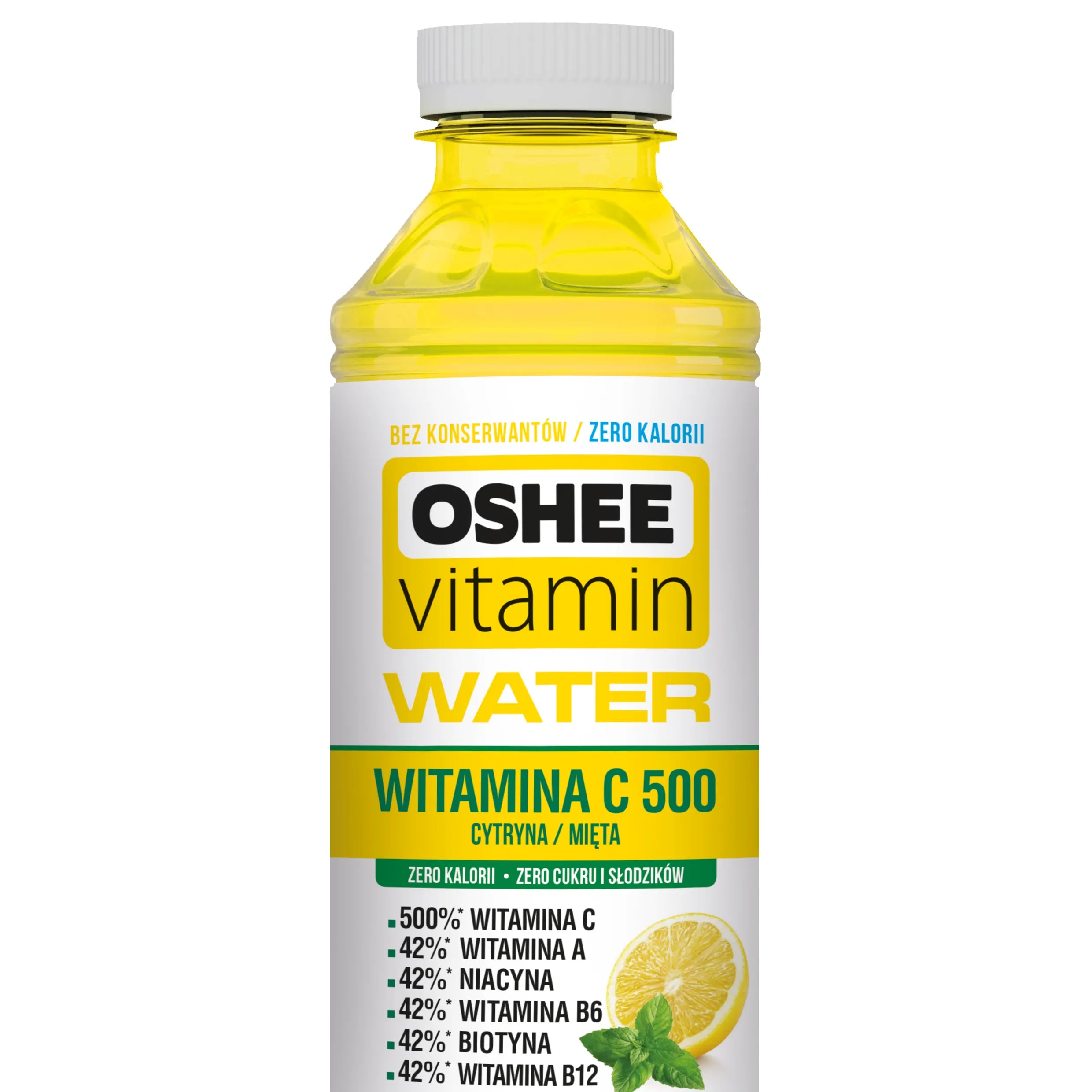 Oshee Vitamin Water Witamina C Lemon & Mint Flavoured Drink 500ml