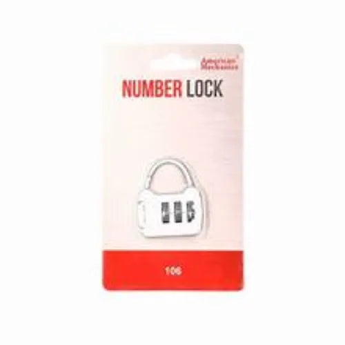 American Mechanics Number Lock Model 104