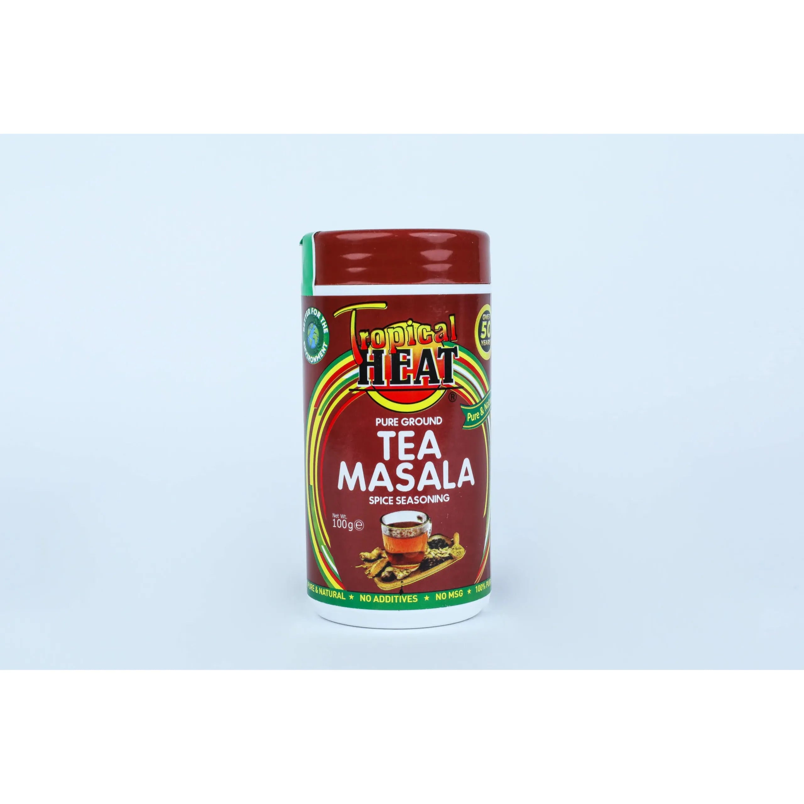 Tropical Heat Pure Ground Tea Masala Spice Seasoning 100 G