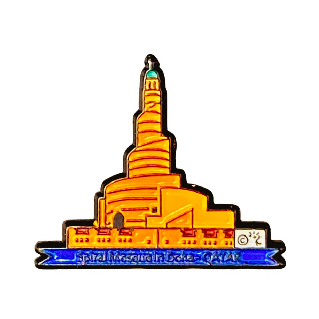 3D Metal Sticker- Souq Waqif Qatar