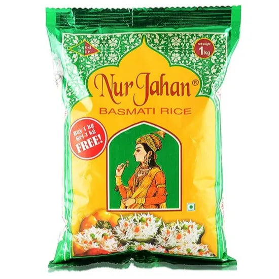 Nur Jahan Basmati Rice 1kg