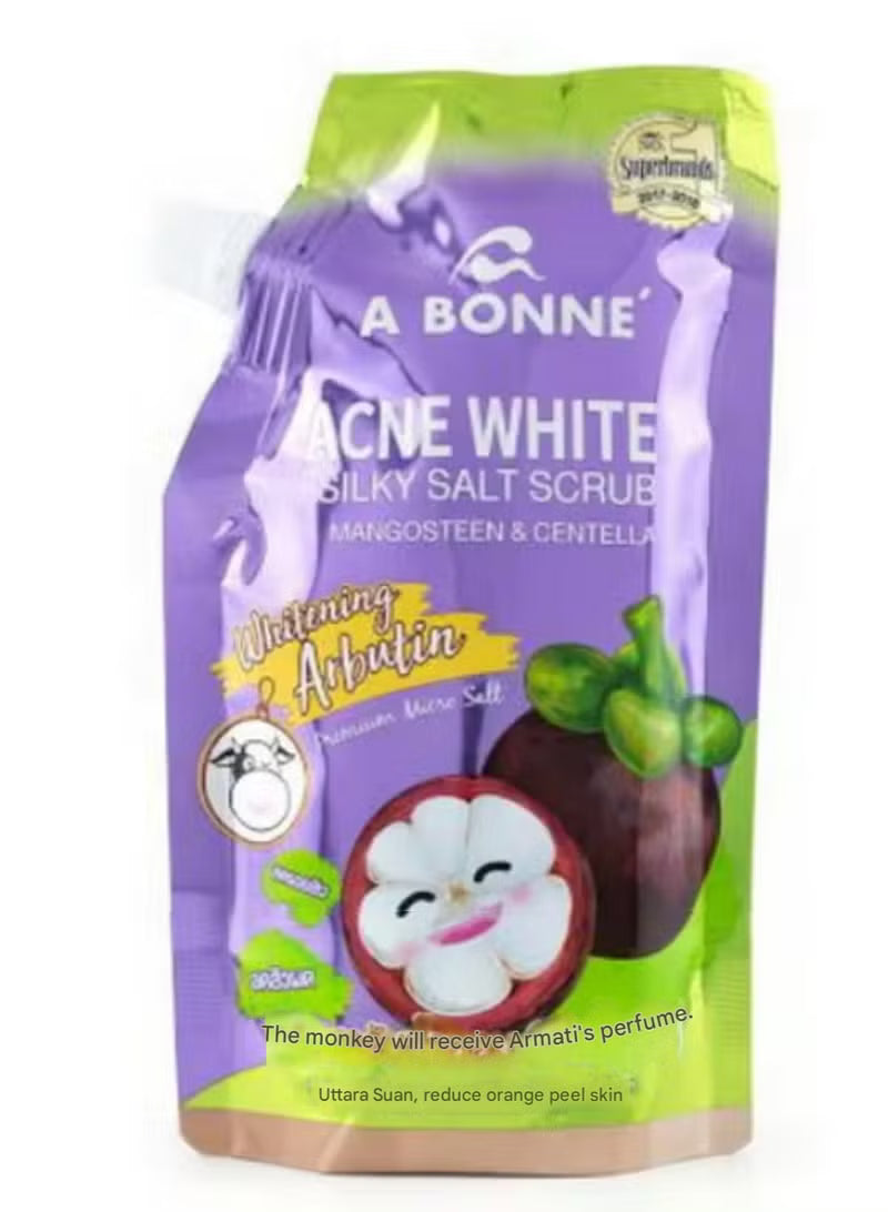 A Bonne' Acne White Silky Salt Scrub Magosteen 350G
