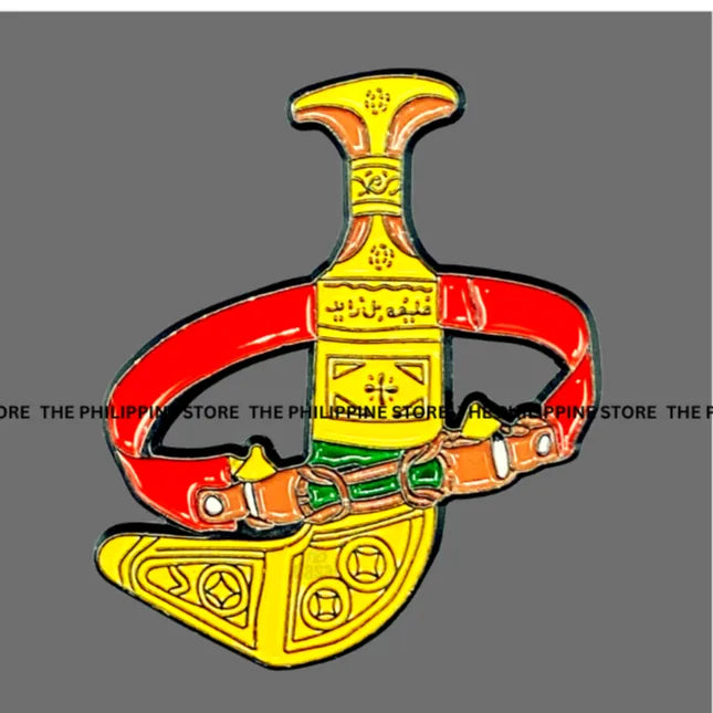 3D Metal Sticker- Khalifa'S Dagger