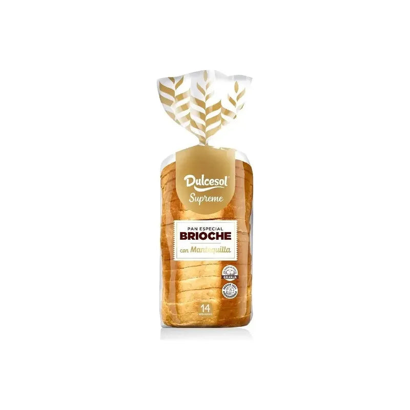 Dulcesol Brioche Loaf with Butter, 450g