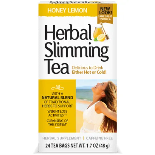 21St Century Vitamins Herbal Slimming Tea - Honey Lemon 24 Bags