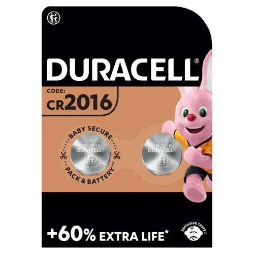 Duracell Lithium Cr2016 2 Batteries