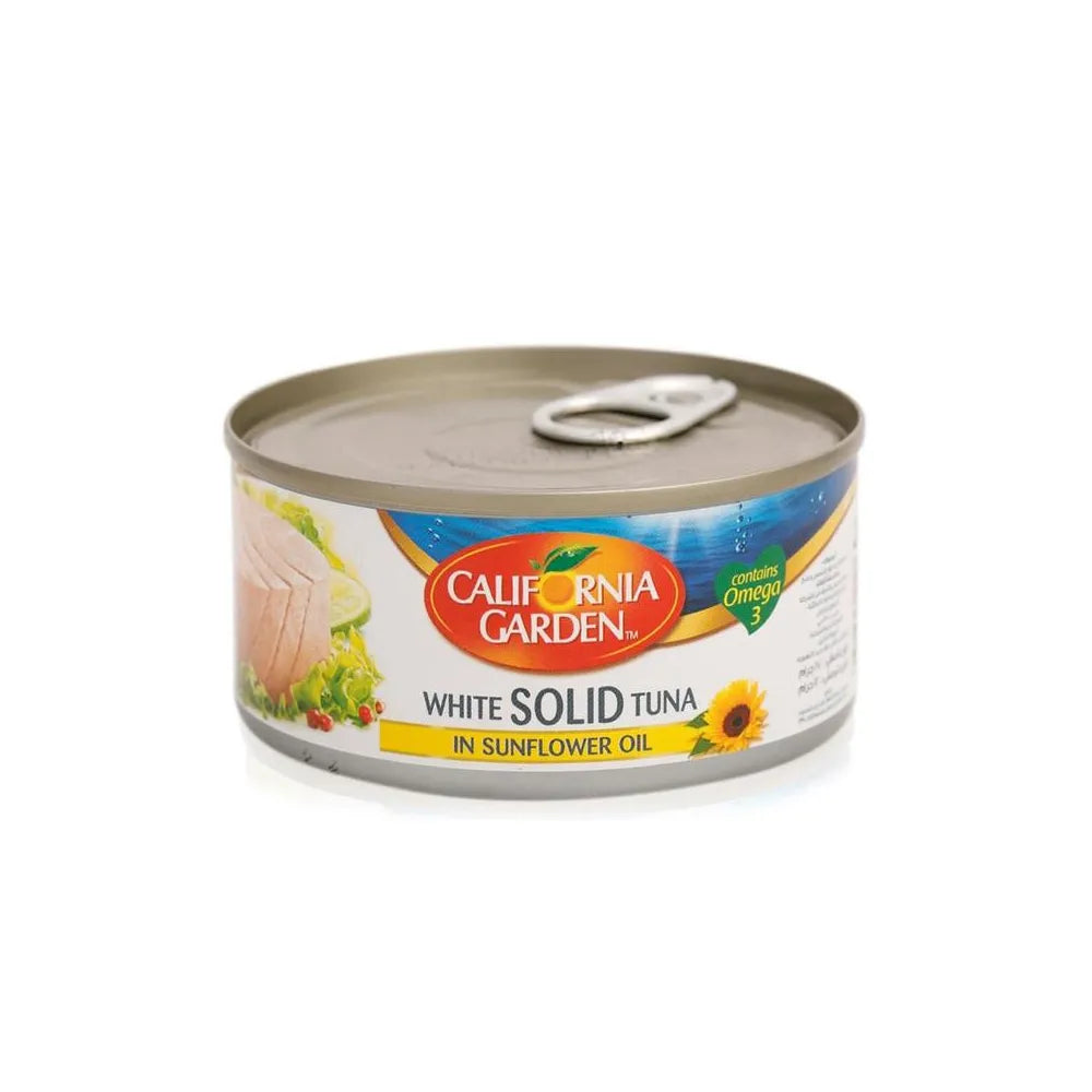 California Garden Tuna White Solid In Sunflower Oil, 170G