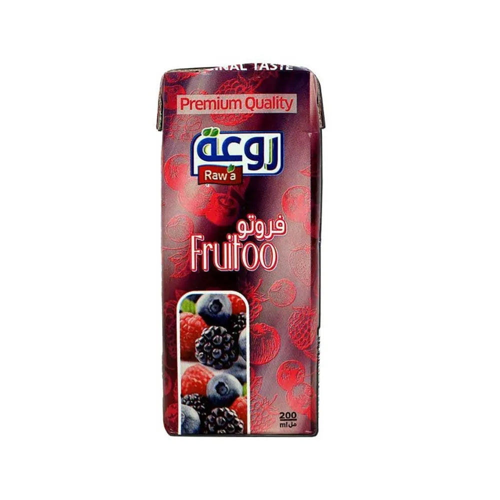 Raw'A Uht Fruitoo Drink, 200Ml