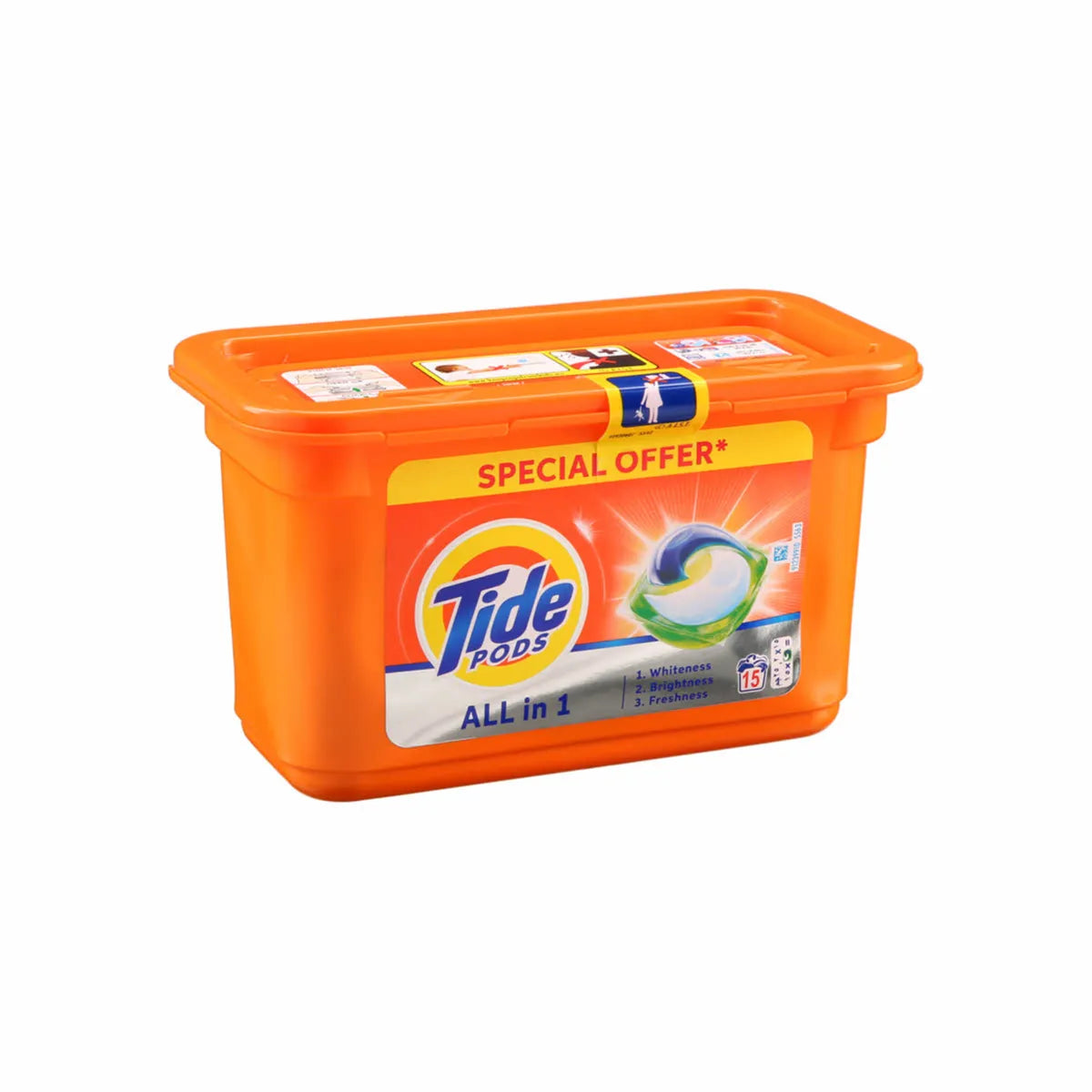 Tide Original All-in-1 Laundry Detergent Pods 15 Count