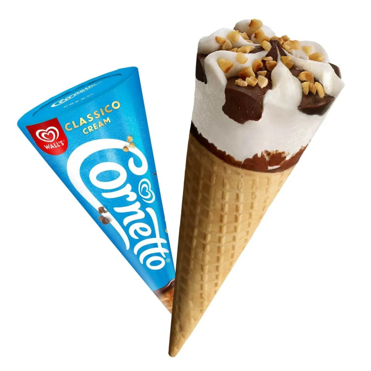 Cornetto Classico Ice Cream Cone 125 Ml