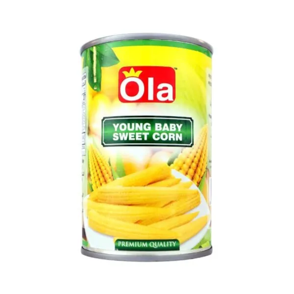 Ola Whole Baby Corn 400gm
