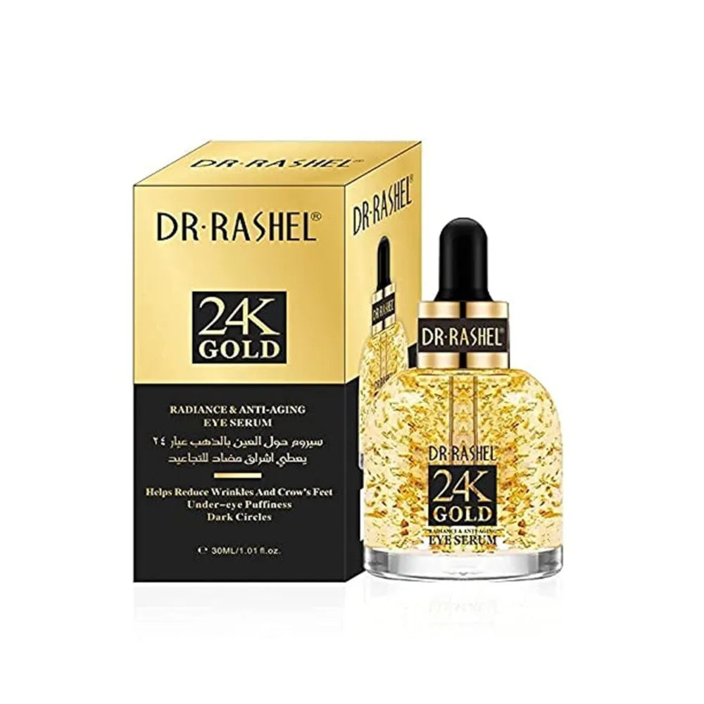 Dr.Rashel 24K Gold Radiance And Anti Aging Eye Serum, 30Ml