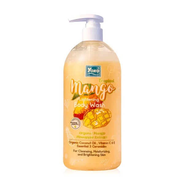 Yoko Tropical Mango Lightening Body Wash 450ml