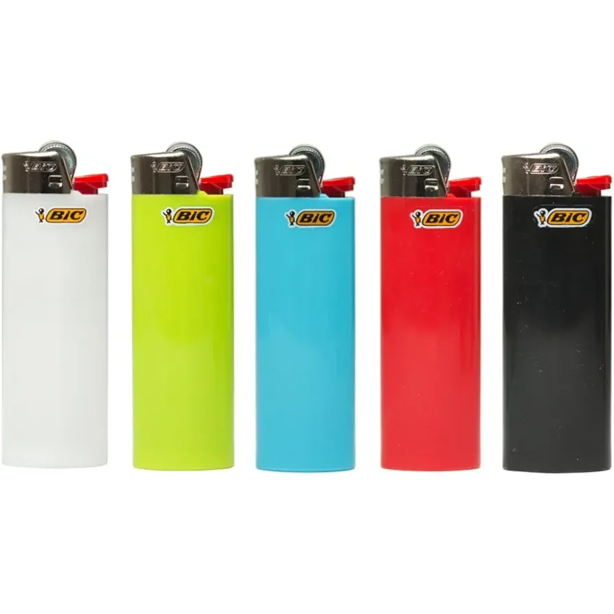 Bic Lighter Assorted Colours per Piece
