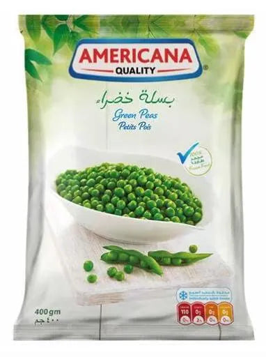 Americana Frozen Green Peas, 400G