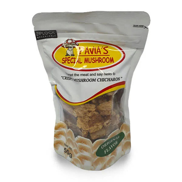 ALA KABAYAN PAVIA'S SPECIAL MUSHROOM CHICHARON  CHIPS 100 G