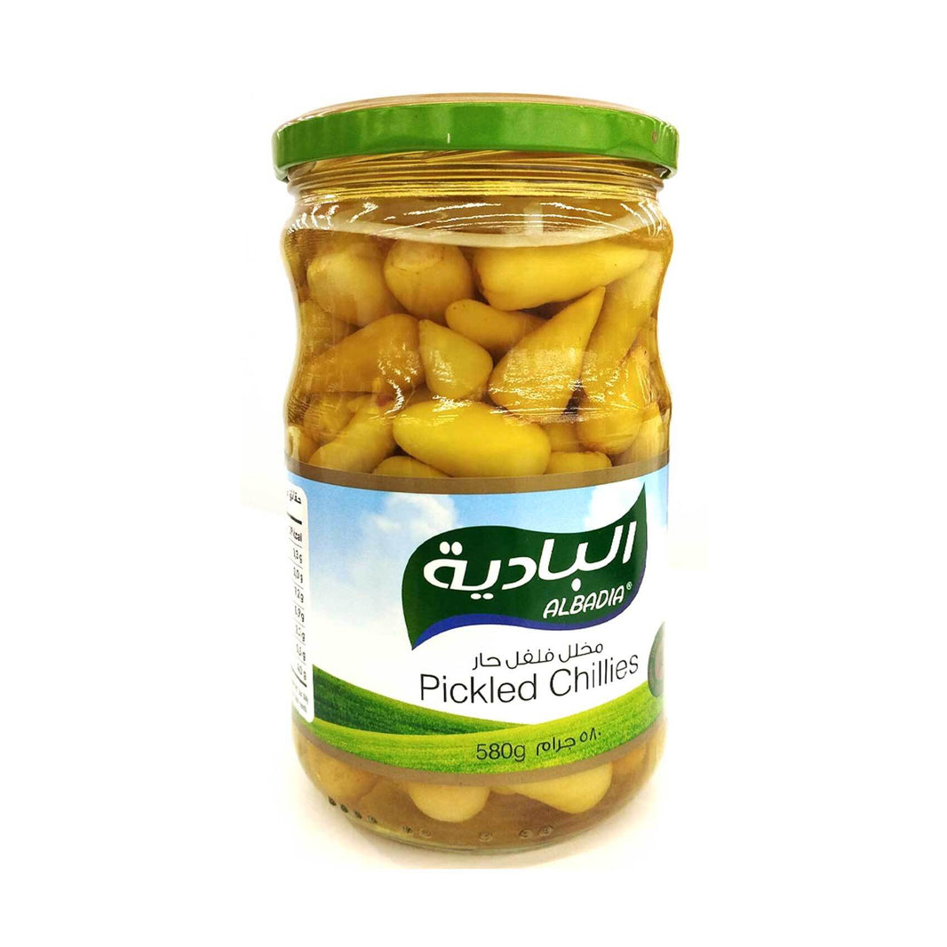 ALBADIA CHILLIES PICKLE 580 GM
