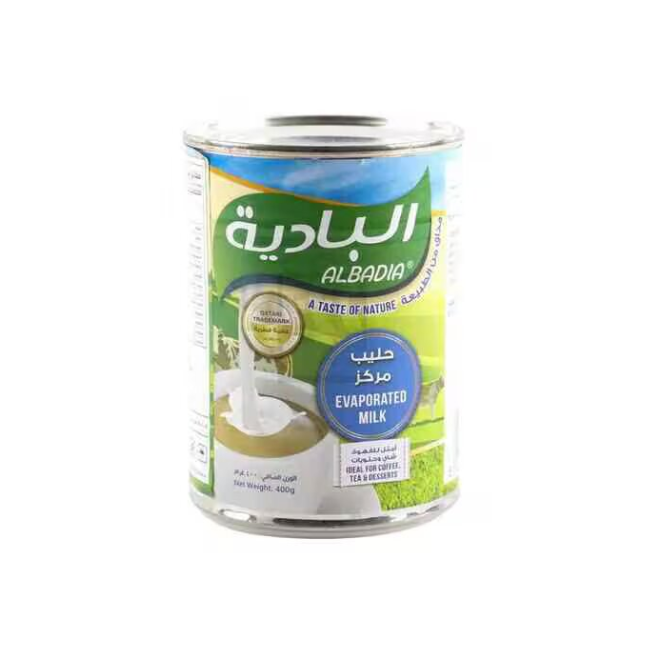 ALBADIA EVAPORATED MILK 400GM
