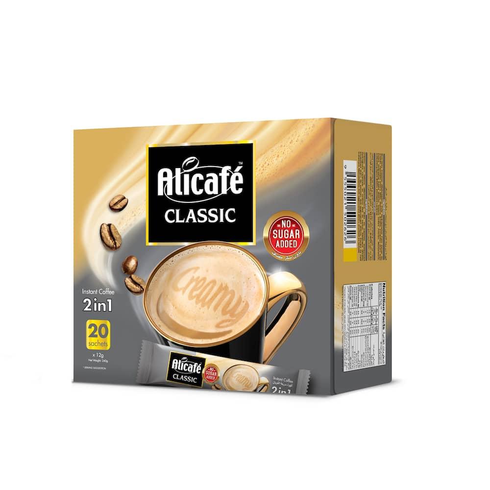 ALICAFE CLASSIC NO SUGAR ADDED 2 IN 1