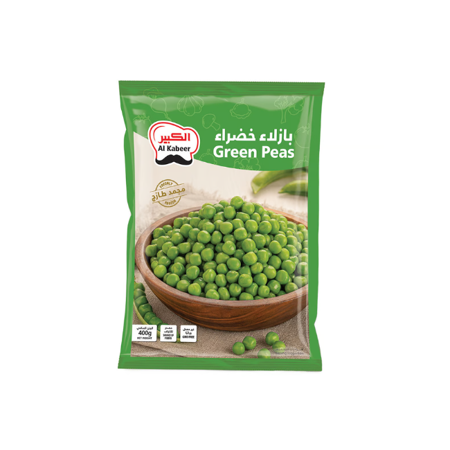 AL KABEER GREEN PEAS 400 GM