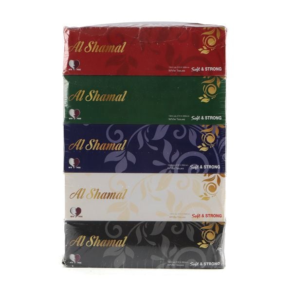 ALSHAMAL FACIAL TISSUE 200SHEET X 2 PLY