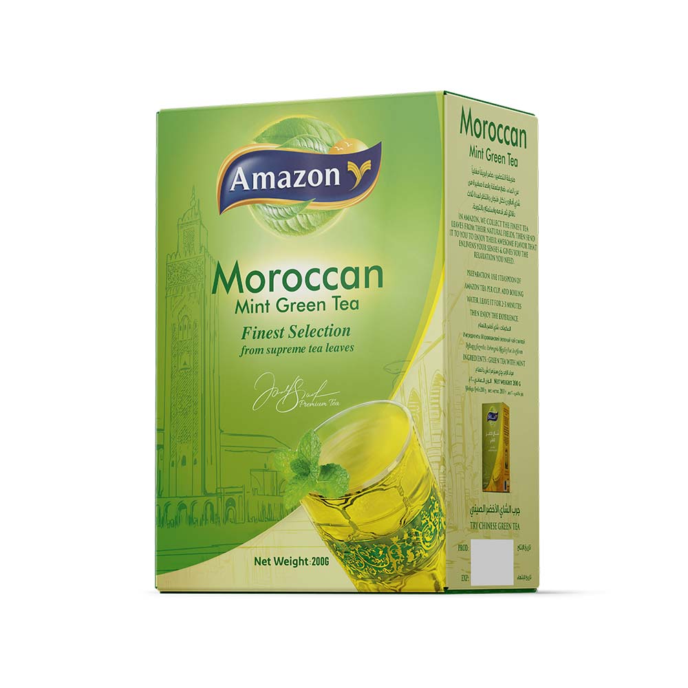 AMAZON MOROCCAN MINT GREEN TEA