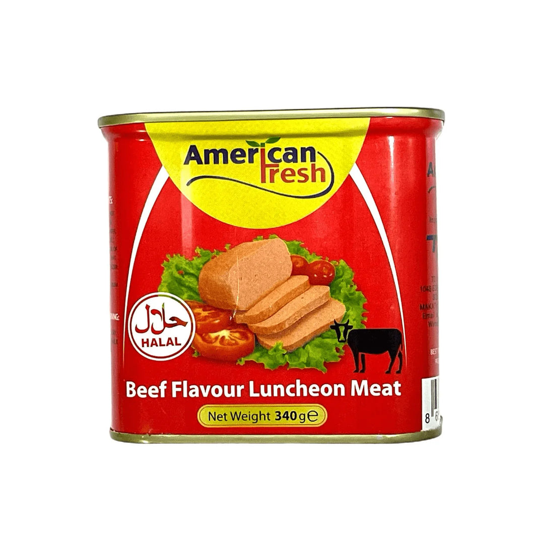 AMERICAN FRESH BEEF LUNCHION MEAT 340GM