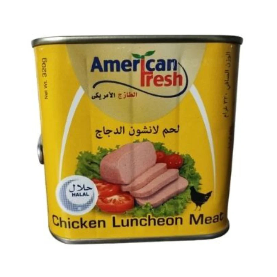AMERICAN FRESH CHICKEN LUNCHION MEAT 340GM