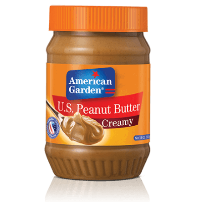 AMERICAN GARDEN PEANUT BUTTER CREAMY 454G