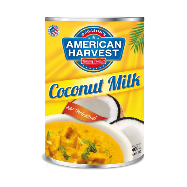 AMERICAN HARVEST COCONUT MILK 400ML