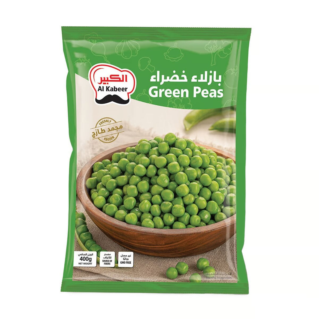 Al Kabeer Green Peas, 400g