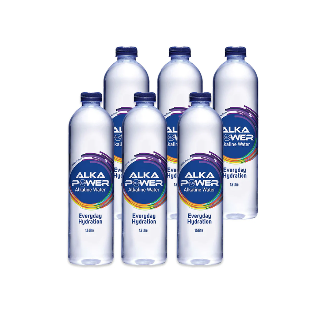 Alkaline Water, 6 x 1.5L