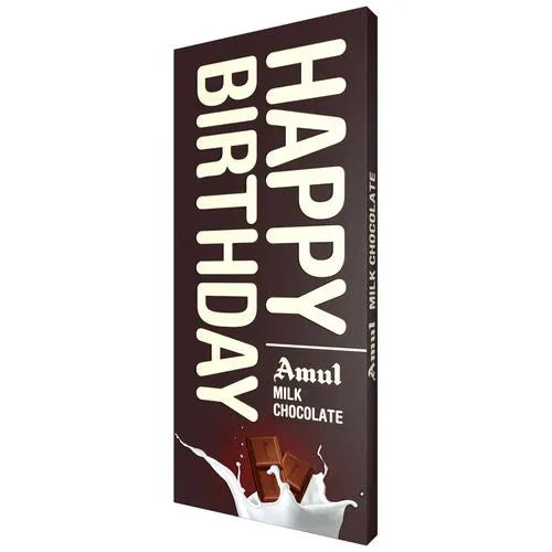 Amul Happy Birthday Milk Chocolate 150G