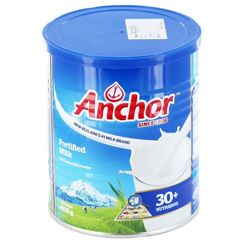 Anchor Fortified Full Cream Milk Powder, 400g