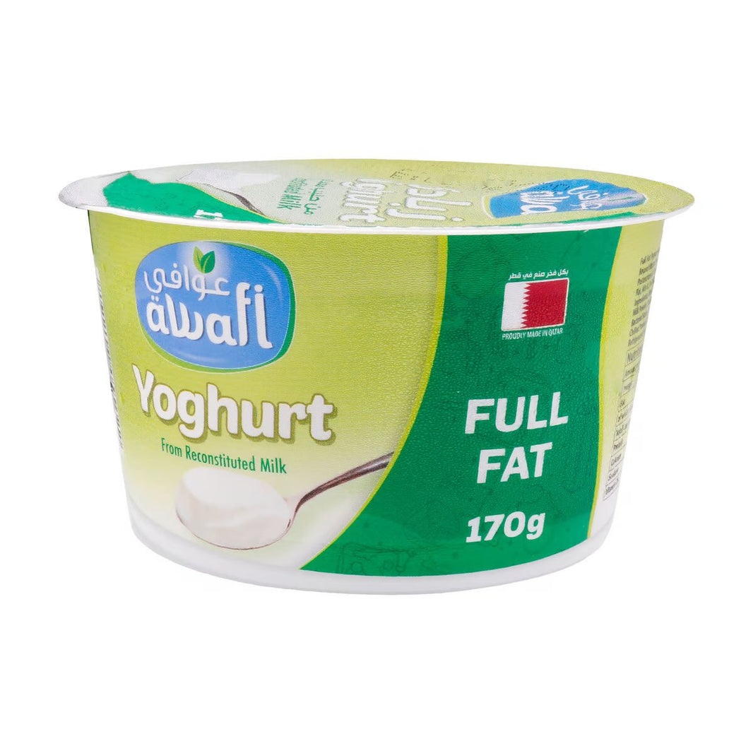 Awafi Yogurt from Reconstituted Milk Full Fat, 170g