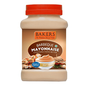 BAKERS BBQ MAYONNAISE SMOKY 220GM