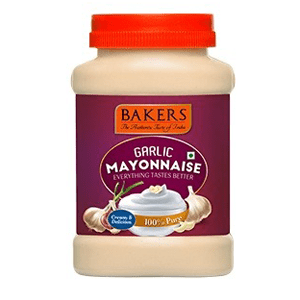BAKERS GARLIC MAYONNAISE ROASTED 220GM