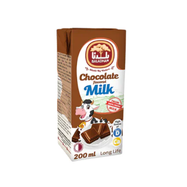 BALADNA LONG LIFE CHOCOLATE MILK 200 ML