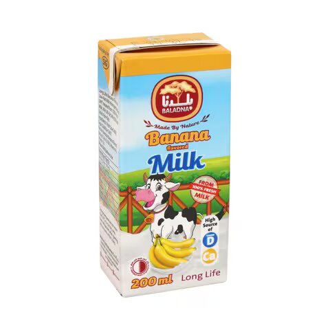 BALADNA LONG LIFE MILK BANANA 200 ML