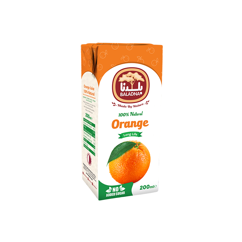 BALADNA LONG LIFE ORANGE JUICE 200 ML