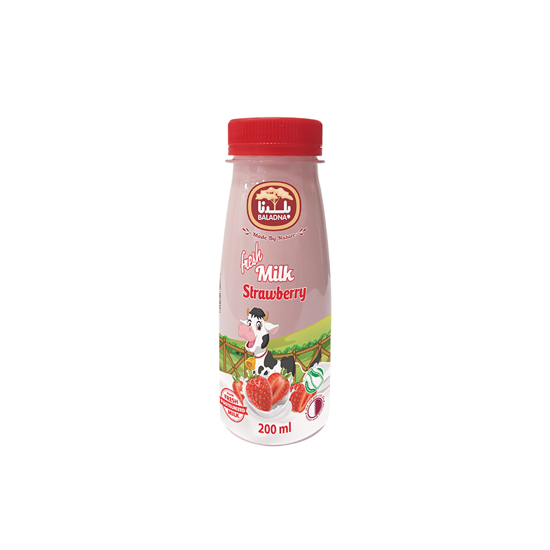 BALADNA LONG LIFE STRAWBERRY MILK 200 ML